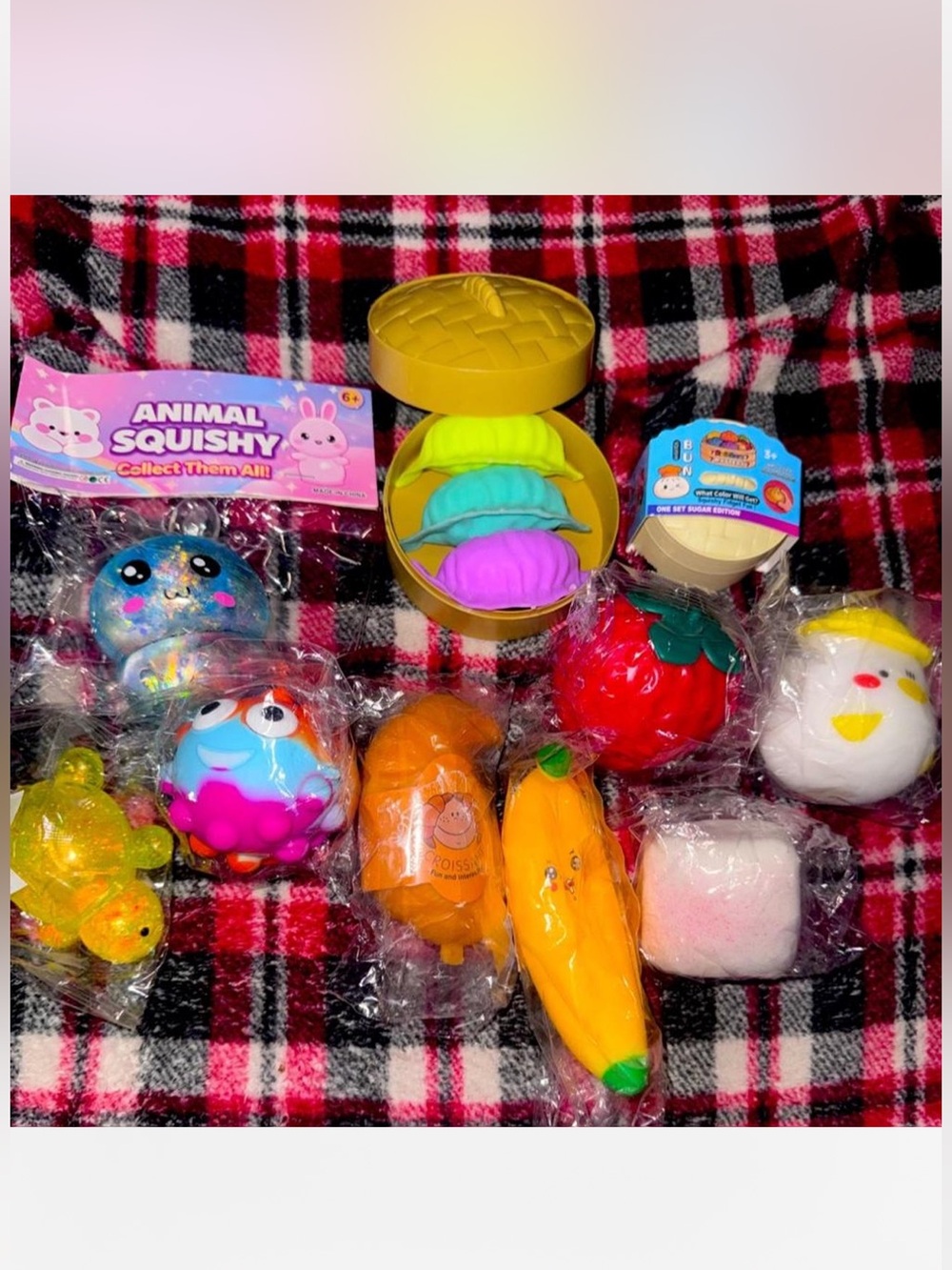 12/ Squishy Toy Lot Bundle- NEW NEVER USED